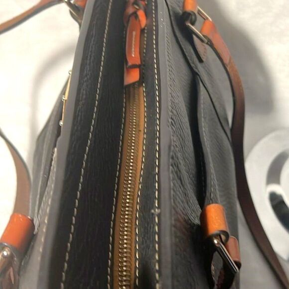 Dooney & Bourke Small Lexington Black Pebbled Grain Leather Tote - COA - EUC - Picture 8 of 13